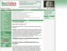 Tablet Screenshot of news-freiburg.de